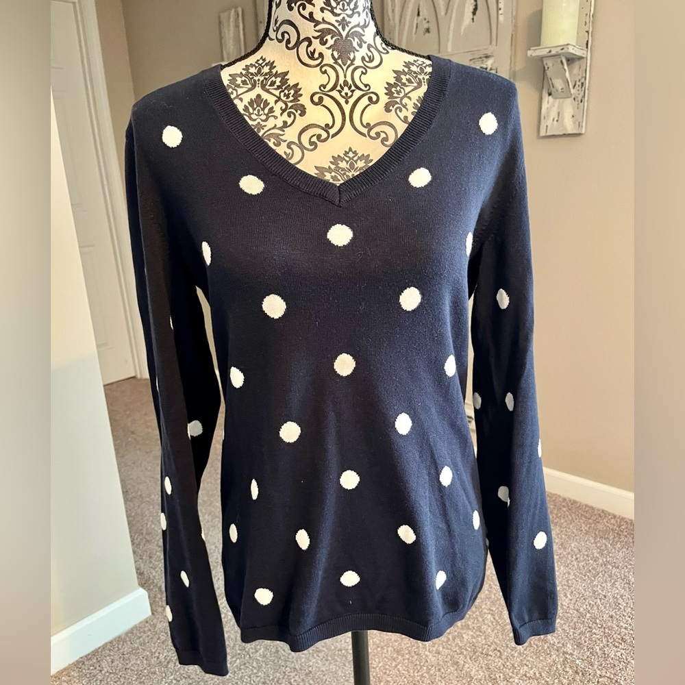 Tommy Hilfiger Navy Knit Sweater